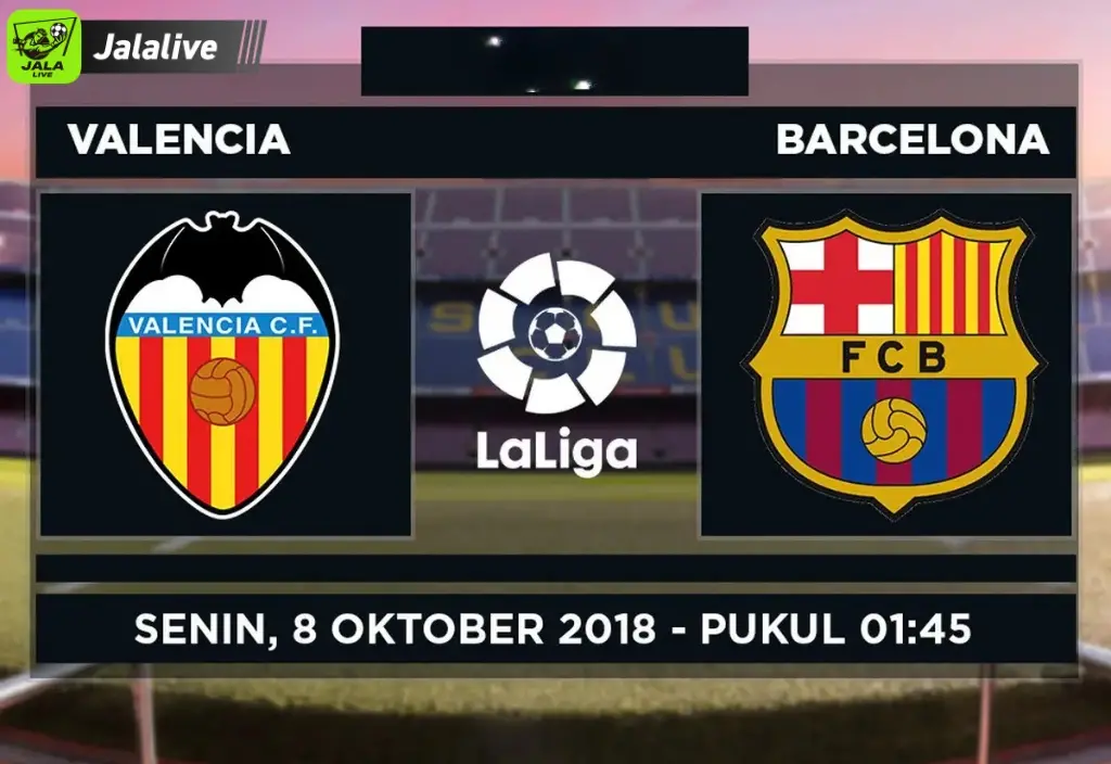 Prediksi Valencia vs Barcelona 7 Februari 2025 - Pertarungan Sengit di La Liga